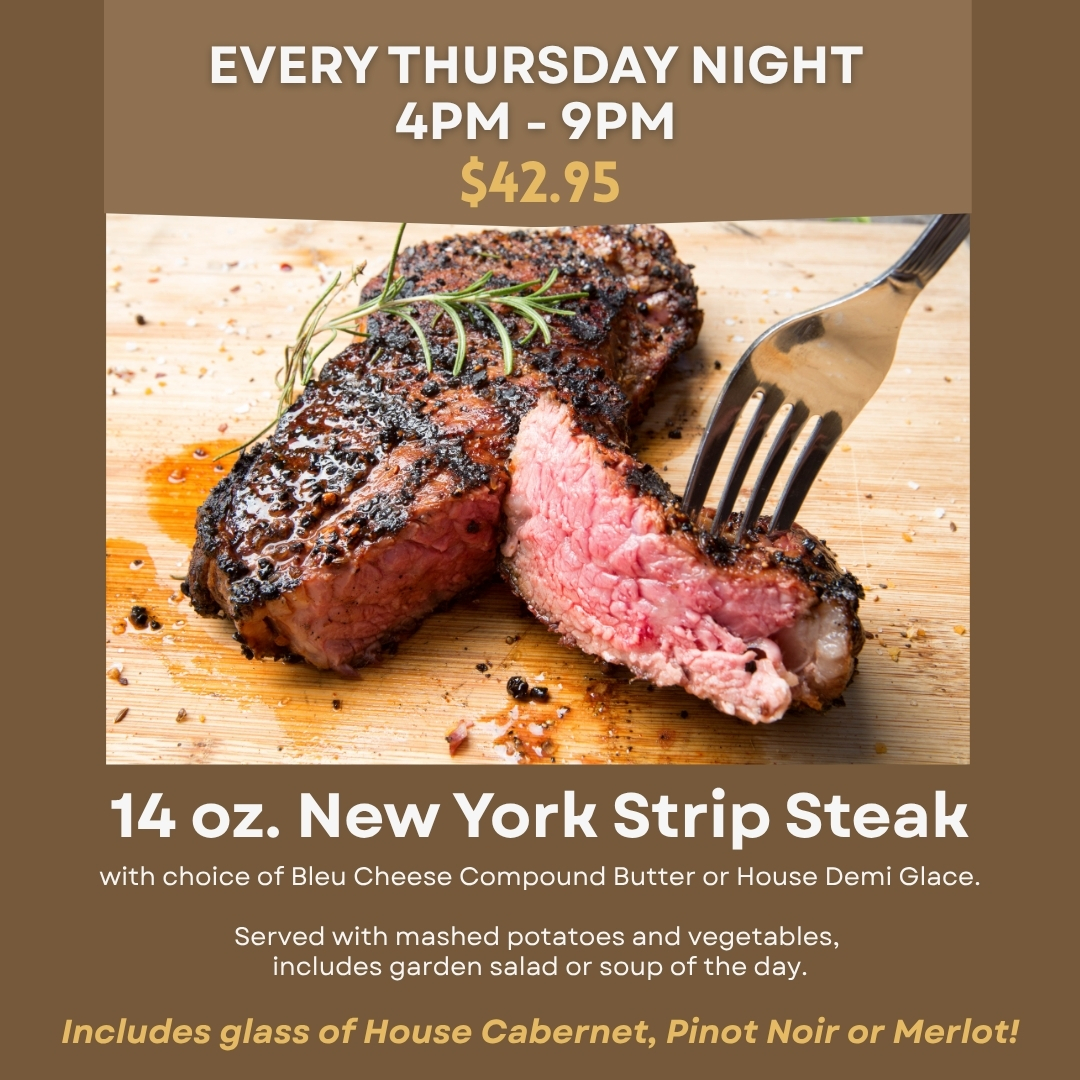 F&I NY STRIP THURSDAYS