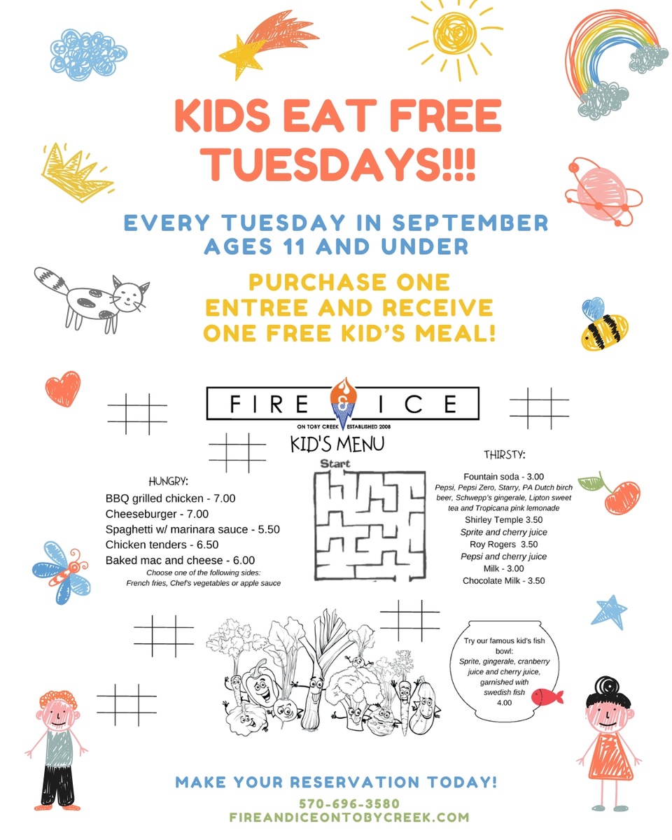 Kids Eat Free Tuesdays September (Instagram Post (45))